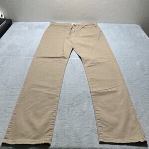 Flint & Tinder Chino 365 Pants Mens 34x33 Tapered Fit Trousers Professional
